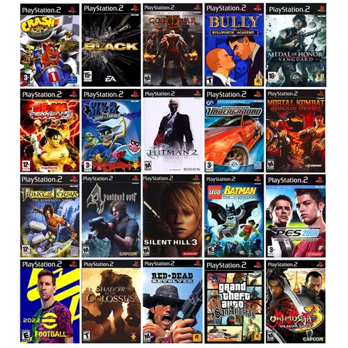 کنسول بازی مدل Playstation 2 Digital Edition (3)